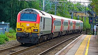 Trains at Wilmslow Station  040823 [upl. by Jodoin]