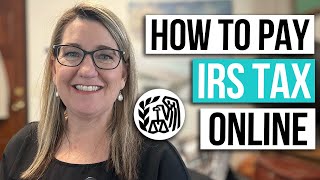 How to make a tax payment online to the IRS [upl. by Hulton]