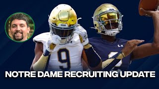 Notre Dame recruiting update with Mike Singer What you need to know about the 2025 class [upl. by Xam]