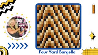 How to make a Four Yard Bargello [upl. by Rhine]