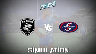 Rugby Challenge 4 2020  Sharks vs Stormers Gameplay Simulation [upl. by Yenterb]