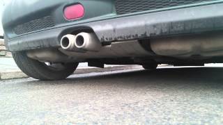 Mini Cooper S R53 standard exhaust sound [upl. by Arob]