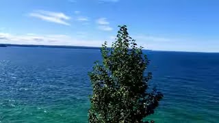 Upper Peninsula Michigan  Day2  Munising  Miners Fall  Log Slide Overlook Point  12 Mile Beach [upl. by Loar]