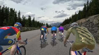 Rouvy Thursday championship race  Jasper National Park Canada [upl. by Ataynek168]