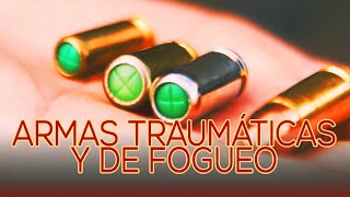 Armas traumaticas y fogueo sirven para defenderse [upl. by Alenoel]