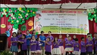 Performing world Sunday school day at our church [upl. by Sandie]