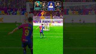 FC Barcelona Vs FC Bayern München Free Kicks Challenge in FC 25 shorts football fc25 [upl. by Rehctelf]