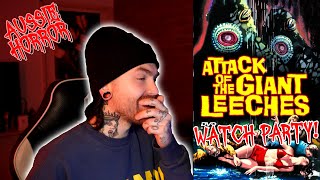 Attack Of The Giant Leeches Watch Party  Retro Horror🦇 [upl. by Timmie508]