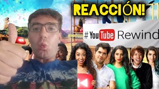 REACCIÓN AL YOUTUBE REWIND 2016 [upl. by Qifahs966]