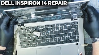 Dell Inspiron 14 LCD Cover and Screen Replacement 182 [upl. by Danas]