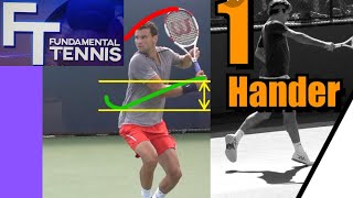 The Ultimate 1 Handed Backhand Fundamentals Part 1 [upl. by Euqinor]