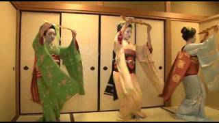 Traditional Japanese Dance by Maiko quotKyounoShikiquotthat means four season of Kyotoquot [upl. by Mccowyn974]