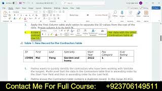 New Perspectives Excel 2019  Module 6 End of Module Project 1  InstructionsNPEX19EOM61 [upl. by Blessington]