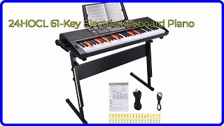 REVIEW 2024 24HOCL 61Key Electric Keyboard Piano ESSENTIAL details [upl. by Redford514]