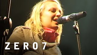 Zero 7 Feat Sia  Distractions The Big Chill Festival 2001 [upl. by Eanert706]