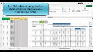 Procesamiento de Datos para hallar Precipitaciones Máximas y Precipitaciones Acumuladas Excel [upl. by Ahsratal793]