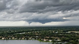 Western Broward County Tornado 10924 1015 AM [upl. by Helsie]