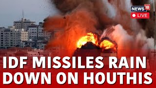 Israel Vs Hamas News LIVE  Israel Strikes Houthi Targets In Yemen  N18G  English News Live  N18G [upl. by Lodie]