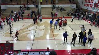 Davenport West High School vs Bettendorf High School Mens Varsity Basketball [upl. by Nedroj]