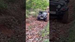 kerala thar mahindrathar offroadtrip bestoffroad jeep offroad suv tharlover automobile [upl. by Herriott979]