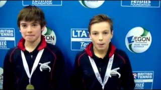 Merchiston Castle School Year 8 Aegon Team Tennis National Champions 2014 [upl. by Yspyg]