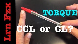 Clockwise vs Counterclockwise Torque Direction [upl. by Arul]