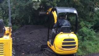 Jcb 8014 2 digger [upl. by Hasheem106]