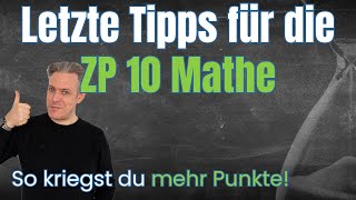 So kriegst du mehr Punkte in der Mathe ZP 10 ZAP Tipps [upl. by Reham526]