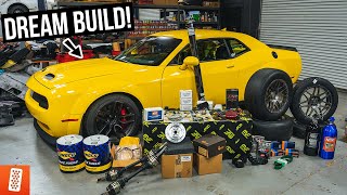 Building and Heavily Modifying a 2019 Dodge Challenger SRT Hellcat Redeye for Drag Racing  Part 1 [upl. by Yelahs]