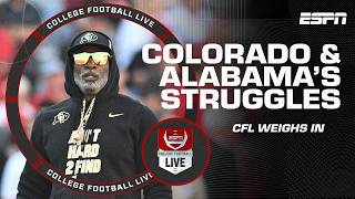 Alabama has plenty to correct  Thamel says Colorado looks disheveled  College Football Live [upl. by Lozano461]