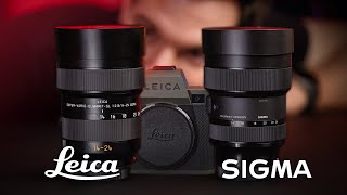 Leica SL 1424 f28 or Sigma 1424 Art  Leica SL2S Reporter Upgrade [upl. by Nyret]