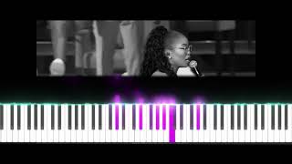 Bina Moya Waka Piano TutorialCover in the Key of Ab  G spiritofpraise [upl. by Milde92]