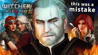 Witcher 3  Every Choice GERALT Would Make [upl. by Ornas282]