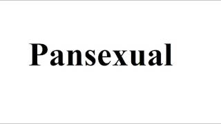 What does Pansexual sexuality mean [upl. by Cordalia]