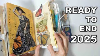 Finishing my ONE YEAR Journal Celebrate PART 2 Flip through 173 [upl. by Rosy]