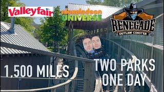 I Traveled 1500 Miles to Ride Renegade at Valleyfair Minnesota Coaster Day Trip [upl. by Bohrer]