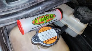 Alumaseal Stop Leak Radiator Mari Kita Coba [upl. by Allbee]