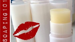 Kissable Lip Balm free recipe  step by step instructions  Soaping101 [upl. by Treboh]