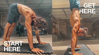 How to Handstand the RIGHT WAY Beginner Full Routine [upl. by Lenz]