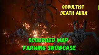 POE 316 Scourged Map Farming Showcase Stacked Decks Essences Currency Autobomber Death Aura [upl. by Ethbin]