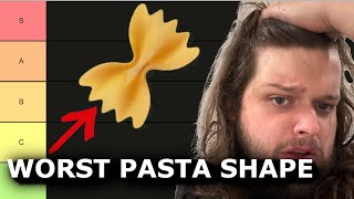 PASTA SHAPE TIERLIST [upl. by Eletnahc]