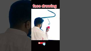 Face drawing  easy face drawing easy drawing face drawing art girl picsart draw drawwithme [upl. by Kassandra320]