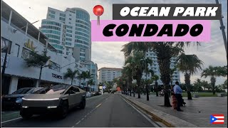 🚙☀️Driving around Ocean Park amp Condado San Juan Puerto Rico 4K 🇵🇷 [upl. by Tempa]