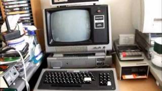 TRS80 Model 1 vintage computer set up and boot up  part 1 [upl. by Emmaline]