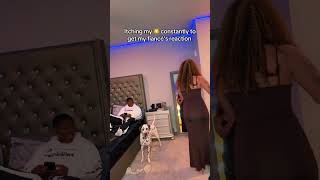 amp she’s OCD😂😂 couple kekeandshy joke prank [upl. by Mcbride]