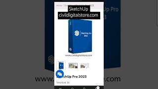 SketchUp Pro 2023 available on wwwcivildigitalstorecom sketchup 3drendering 3dvisualization [upl. by Adnhoj979]