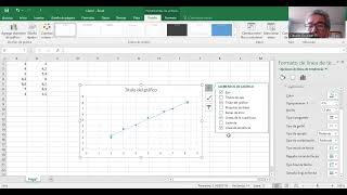 Correlación Lineal en Excel [upl. by Atsyrk]