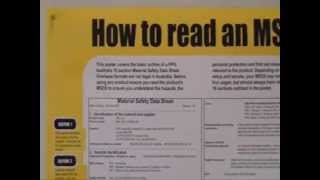 How to Read MSDS [upl. by Wescott209]