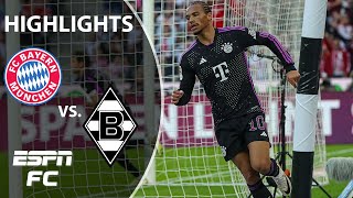 Monchengladbach vs Bayern Munich  Bundesliga Highlights  ESPN FC [upl. by Leksehc]