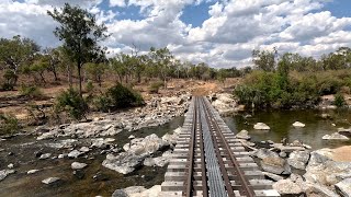 Drivers Eye View  Savannahlander  Part 4  No Commentary – Einasleigh to Mount Surprise [upl. by Roberson]